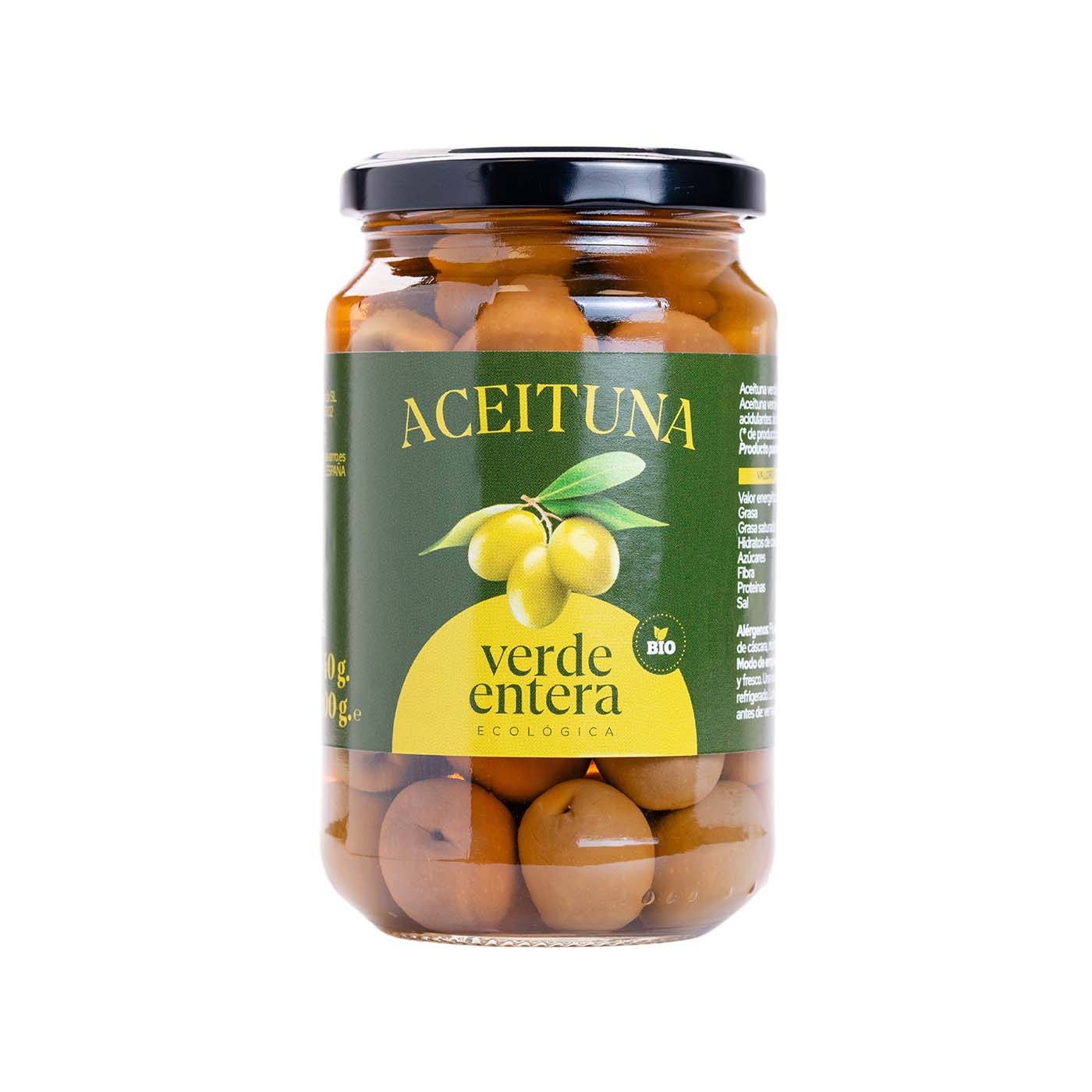 Aceitunas Verdes con hueso 350