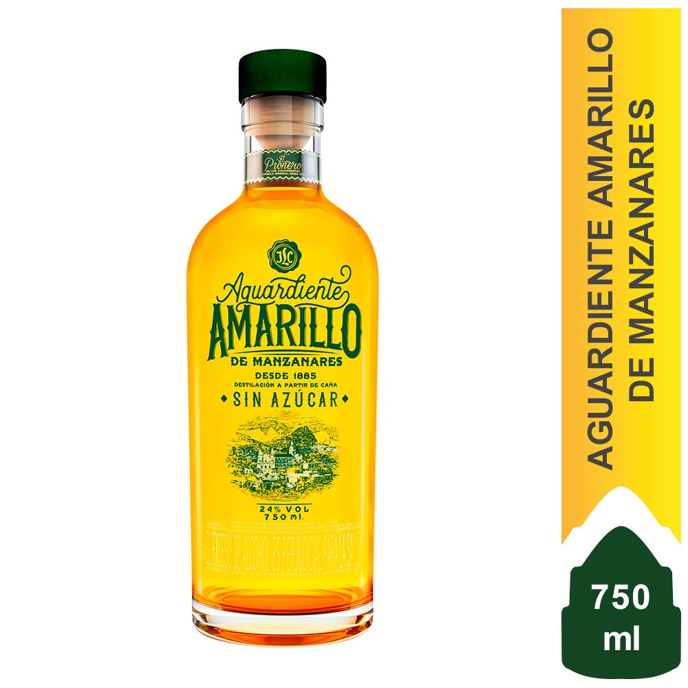 Aguardiente Amarillo de Manzan