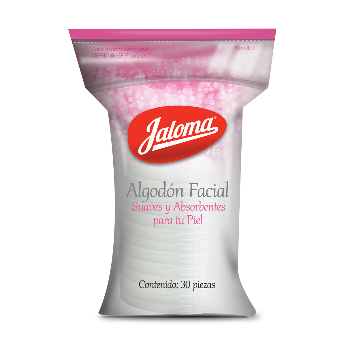 ALGODON FACIAL JALOMA 30UNIDAD