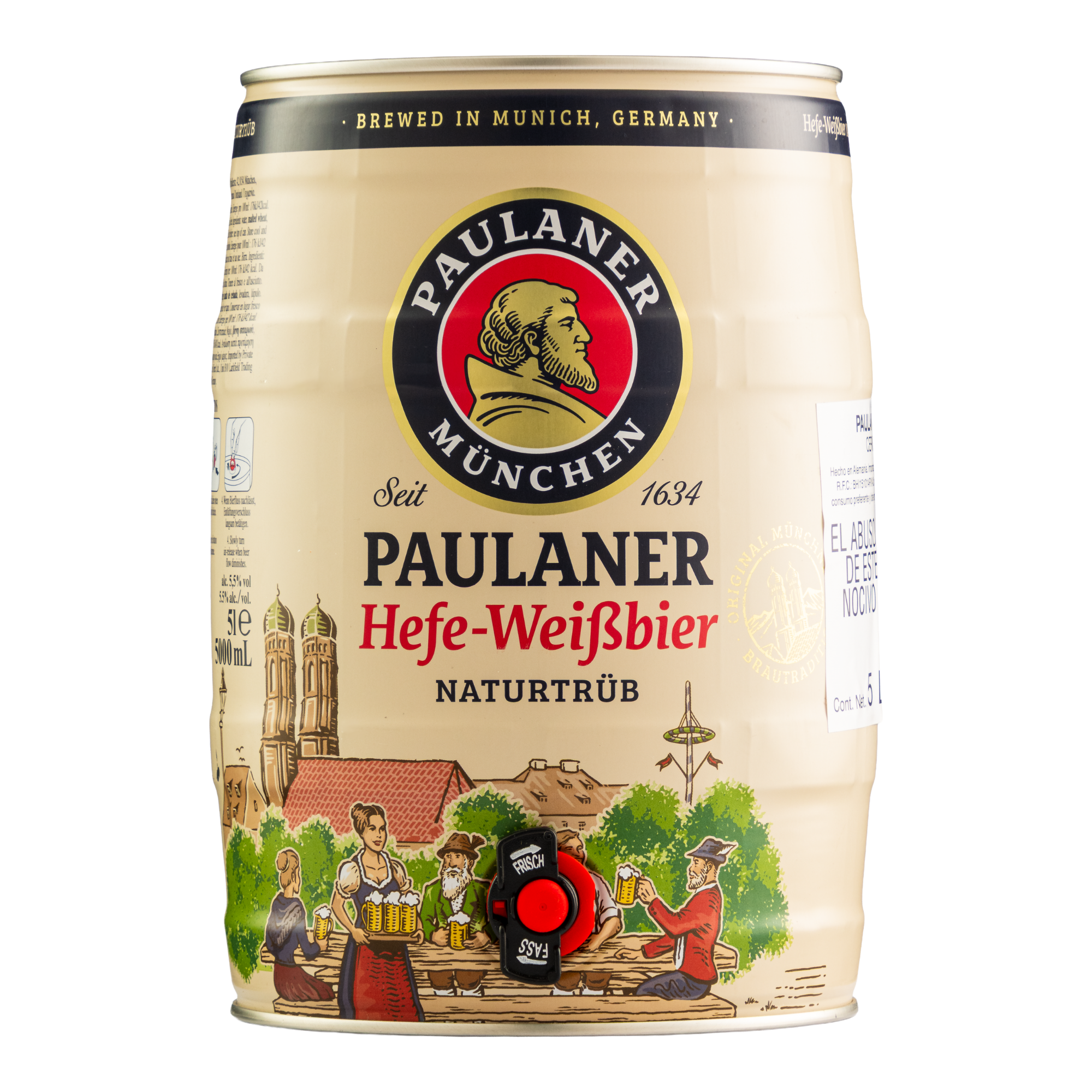 BARRIL PAULANER WEISSBER