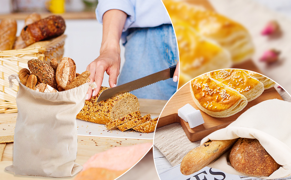 BOLSAS CON PAN SURTIDAS
