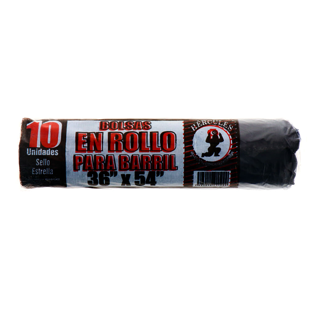 BOLSAS NEGRAS ROLLO 36X54