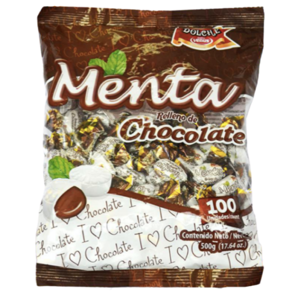 Caramelo Relleno Menta chocola