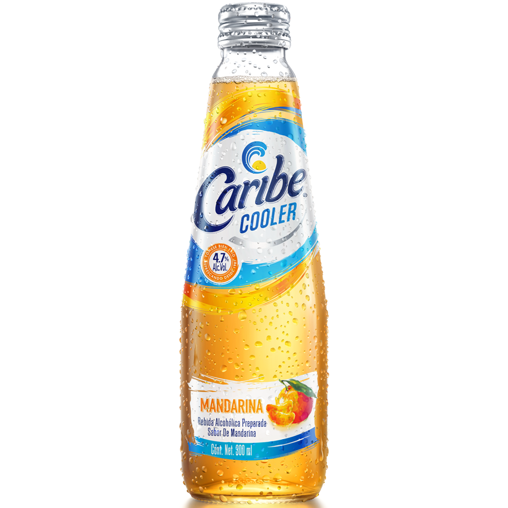 caribe cooler mandarina 300ml