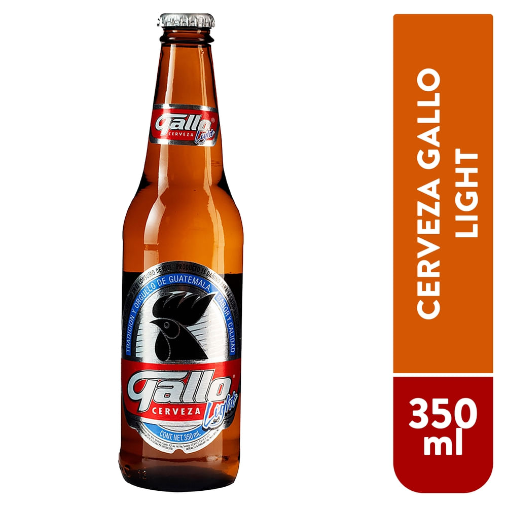 Cerveza Gallo Light 350ml