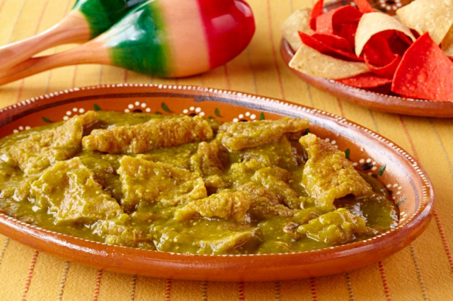 CHICHARRON SALSA VERDE