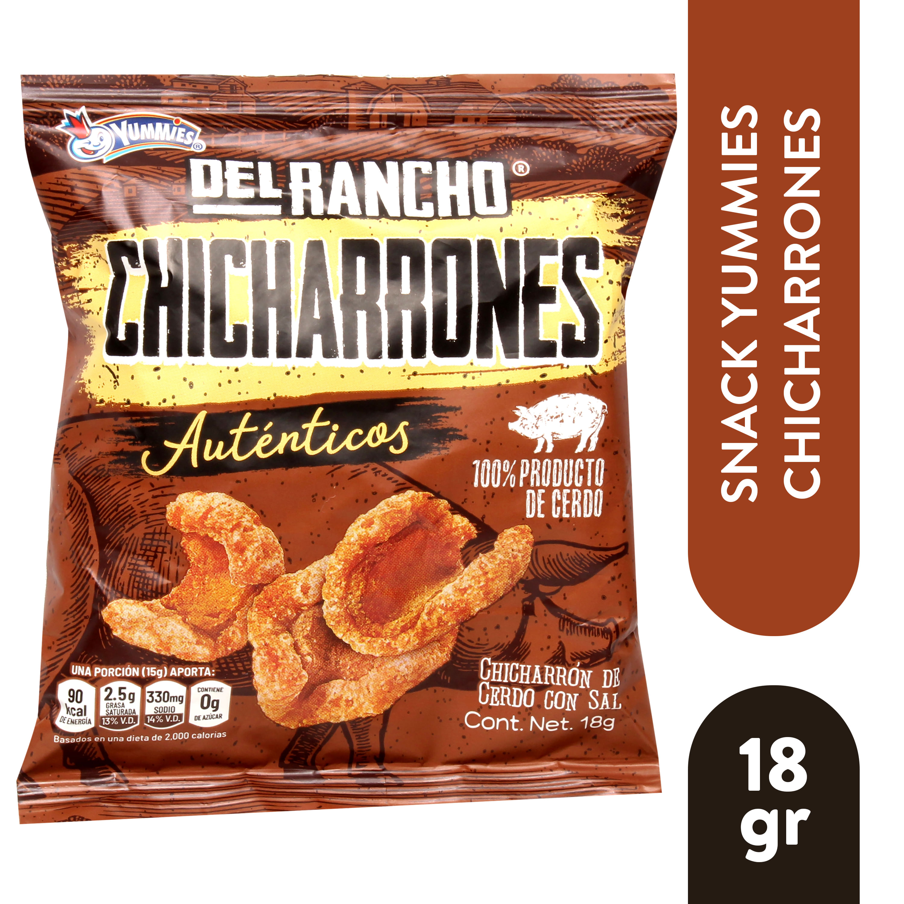 Chicharrones Autenticos 18g
