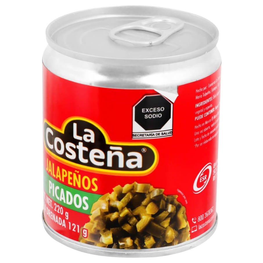 Chile Jalapeño Picados 220g