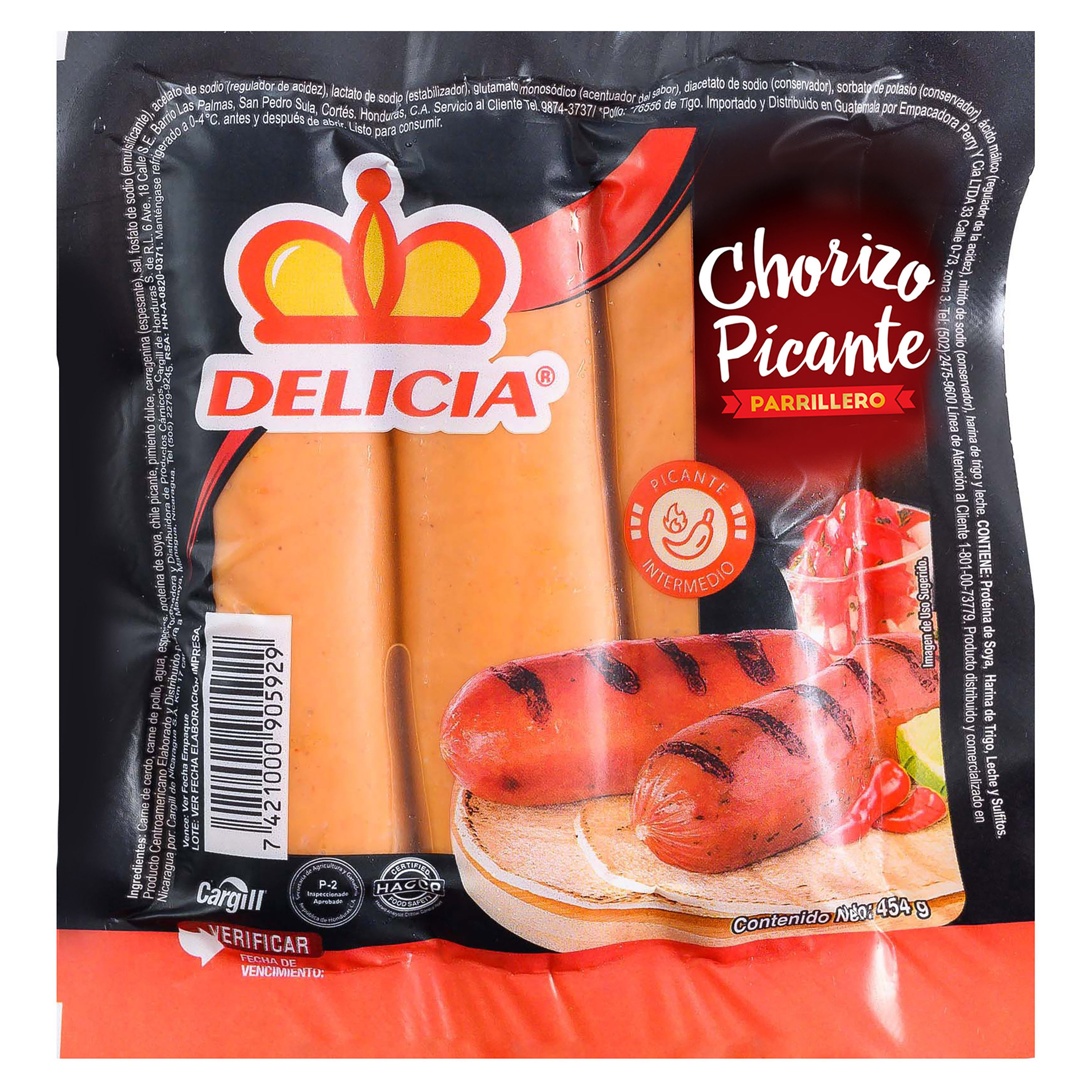 CHORIZO PACANTE PARRILLERO
