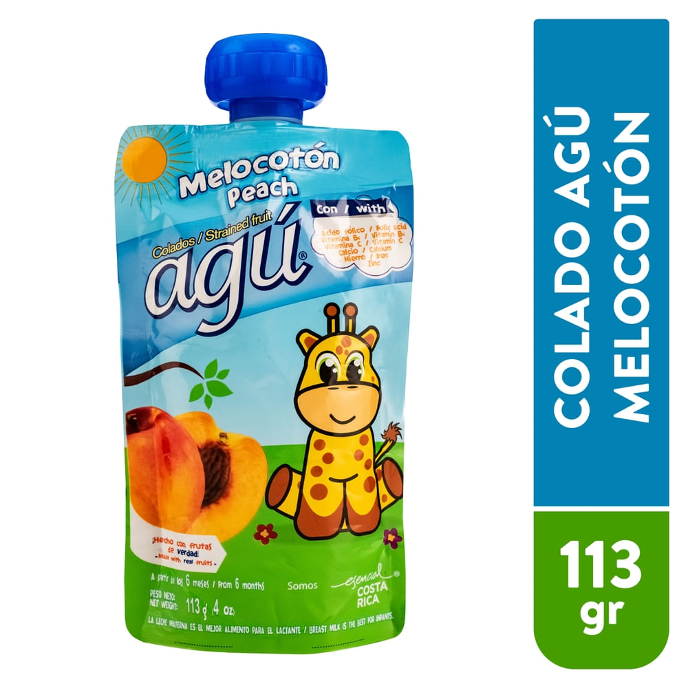 COLADO AGU DE MELOCOTON
