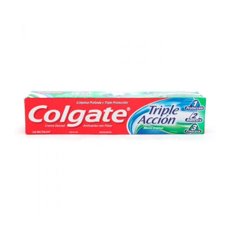 COLGATE TRIPLE ACCION 75ML