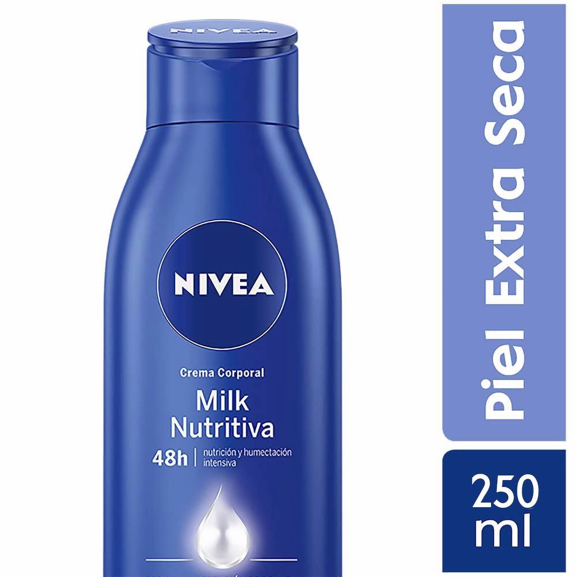 CREMA MILK NIVEA NUTRITVA250ML