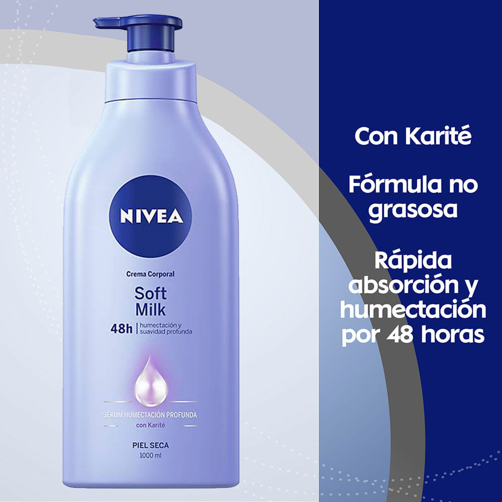 CREMA NIVEA SOFT MILK
