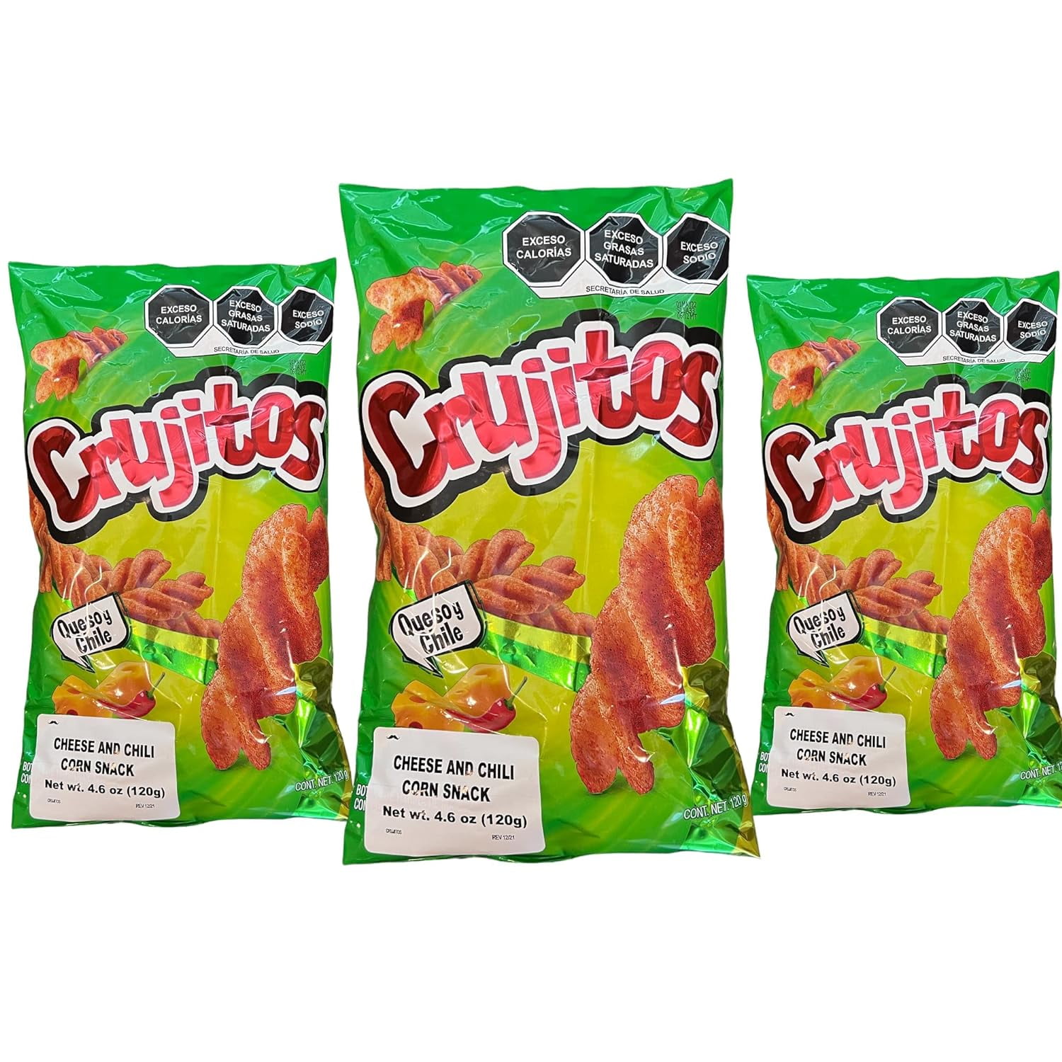 Crujito queso y chile 17g