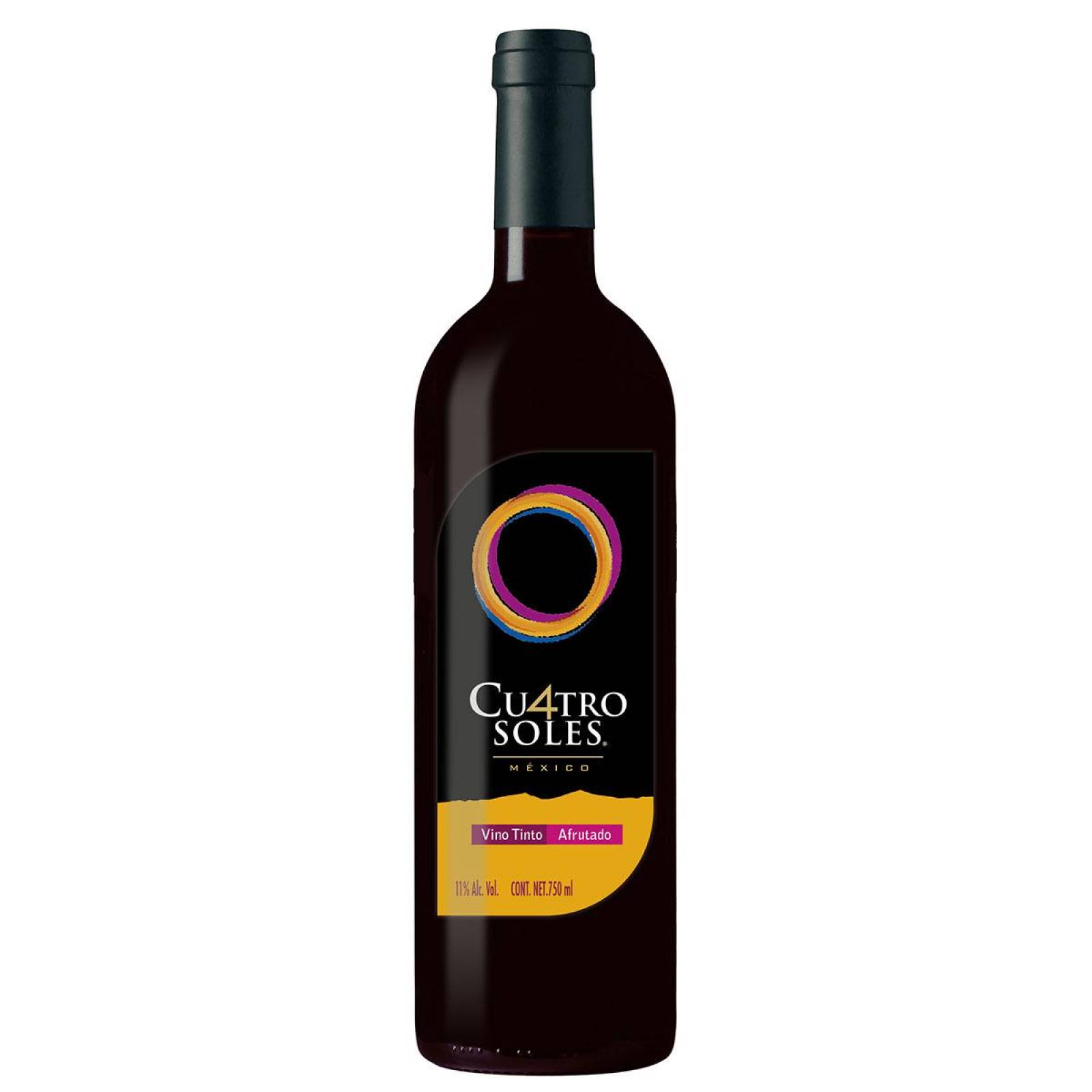 Cuatro Soles Vino Tinto Afruta