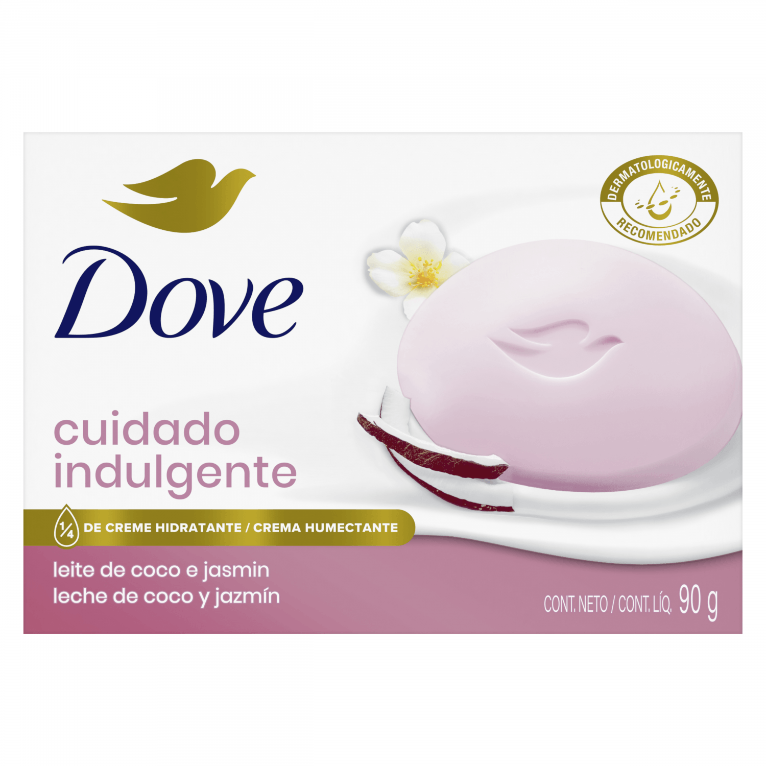 DOVE JAB LECHE DE COCO 90g