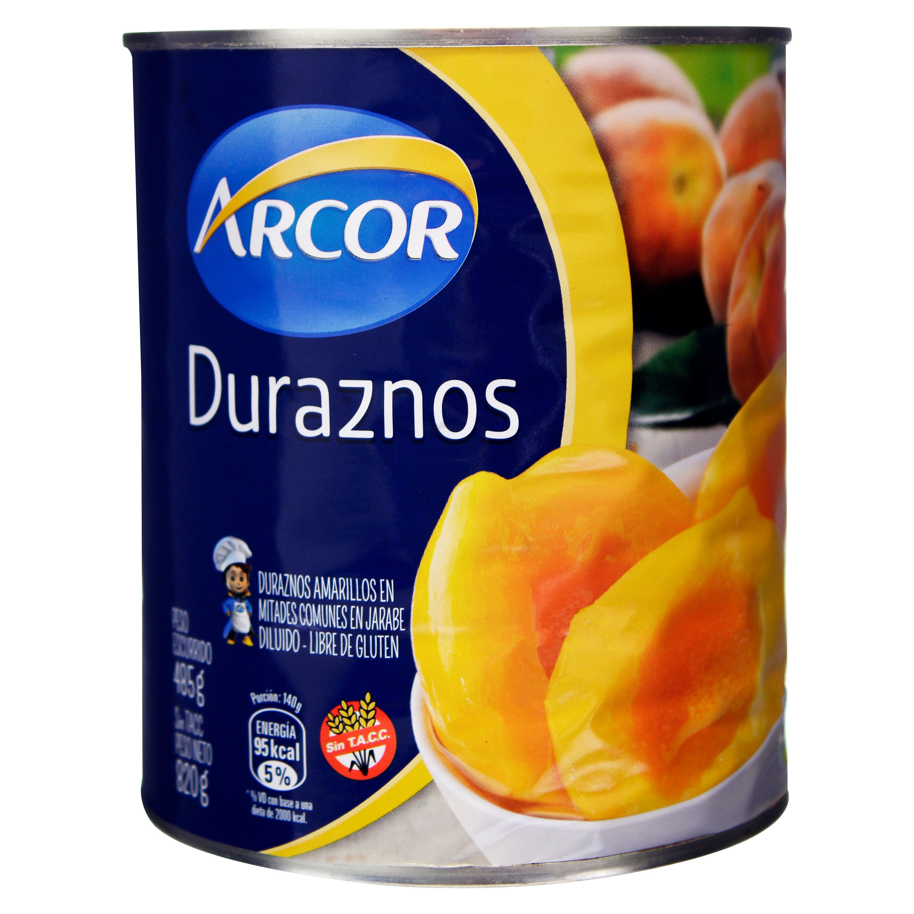 DURAZNOS ARCOR ENLATADO