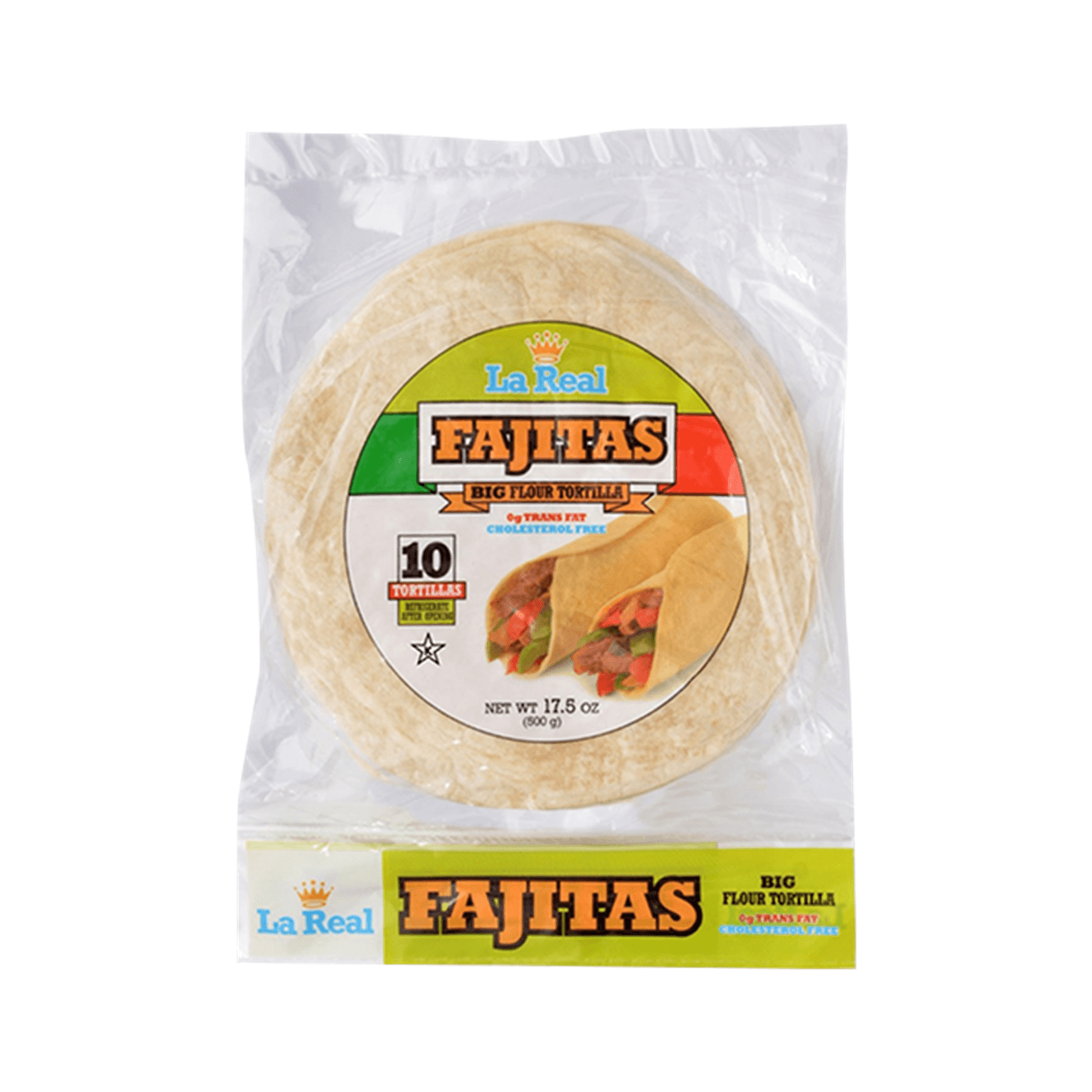 Fajita tira extra suaves 1 lib