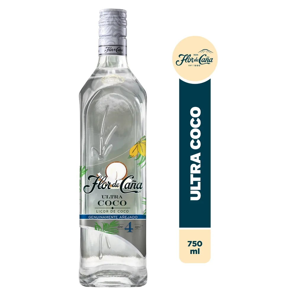 FLOR DE CAÑA COCO 750ML