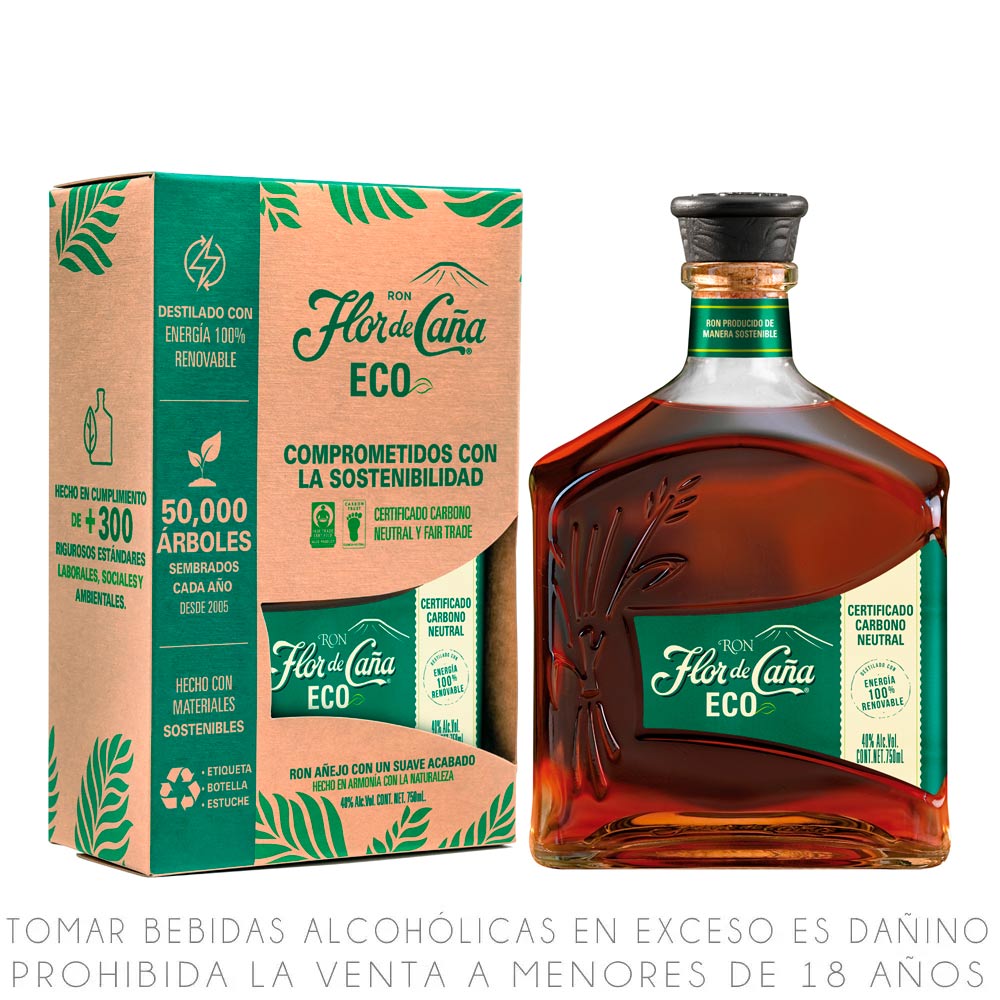 FLOR DE CAÑA ECO 750ML