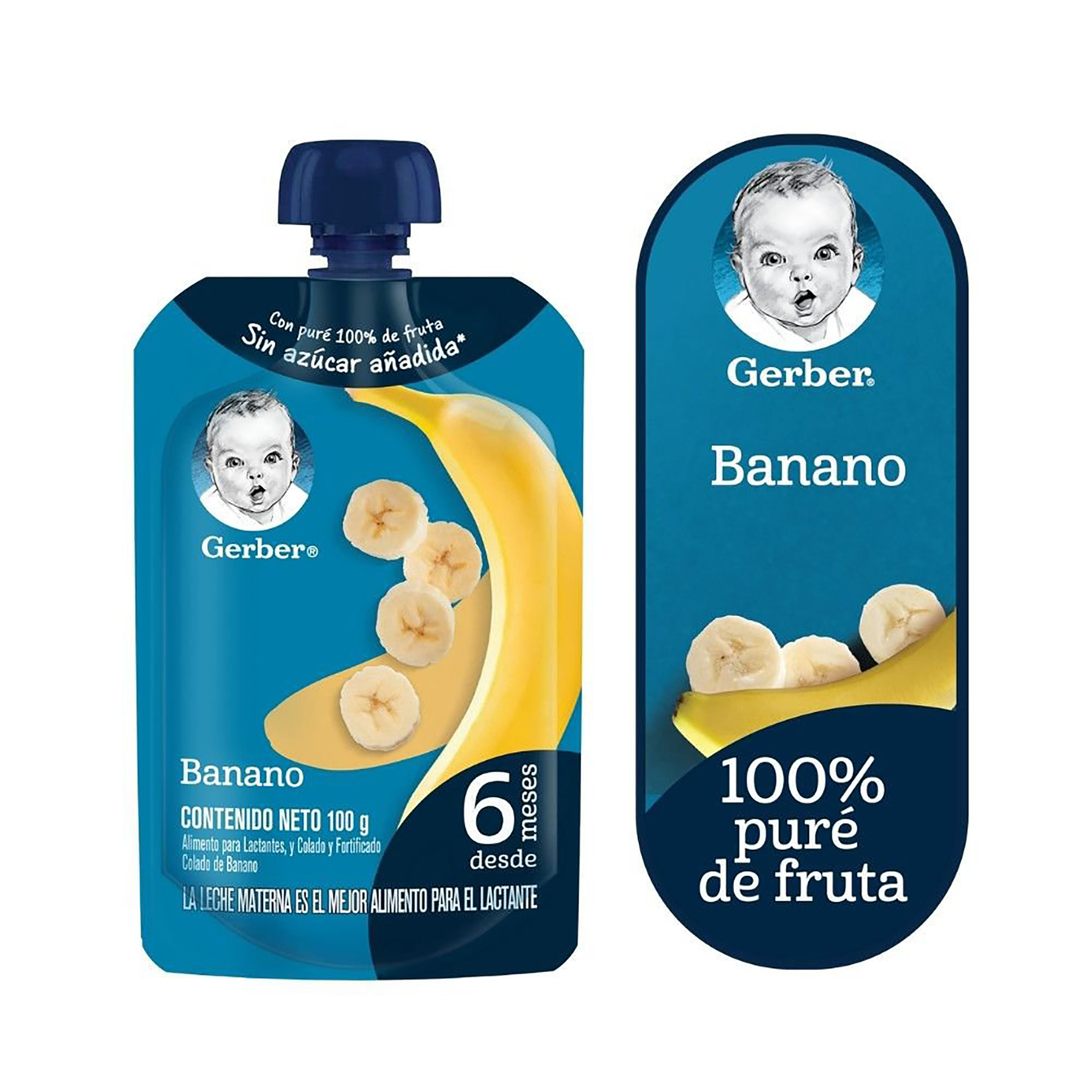 GERBER SABOR BANANO BOLSA
