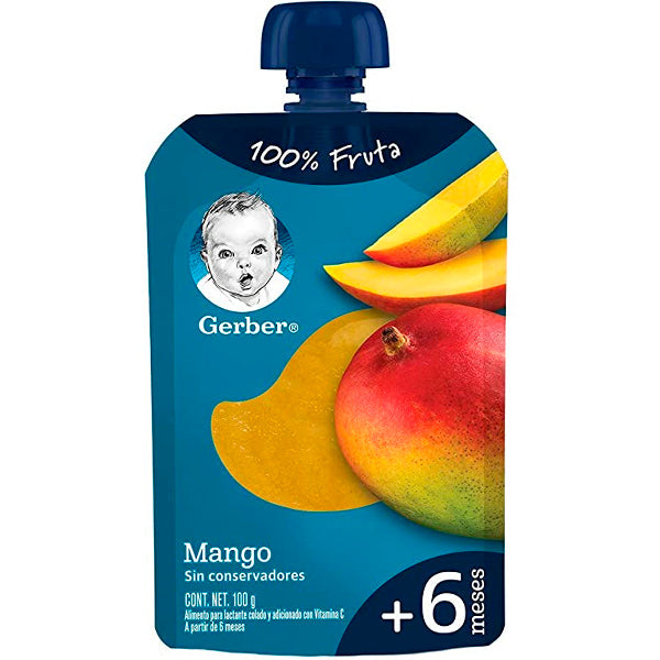 GERBER SABOR MANGO BOLSA 100G
