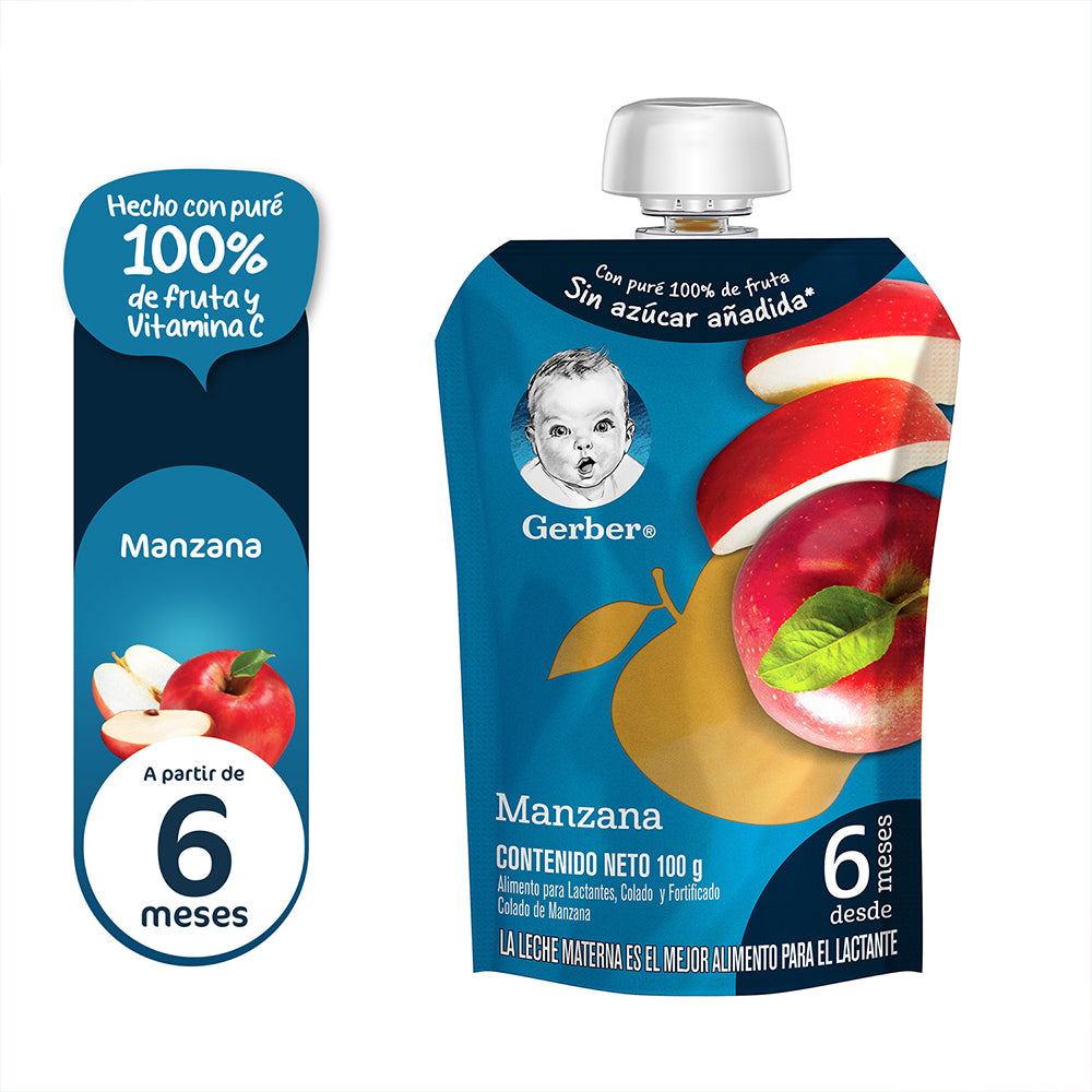 GERBER SABOR MANZANA BOLSA