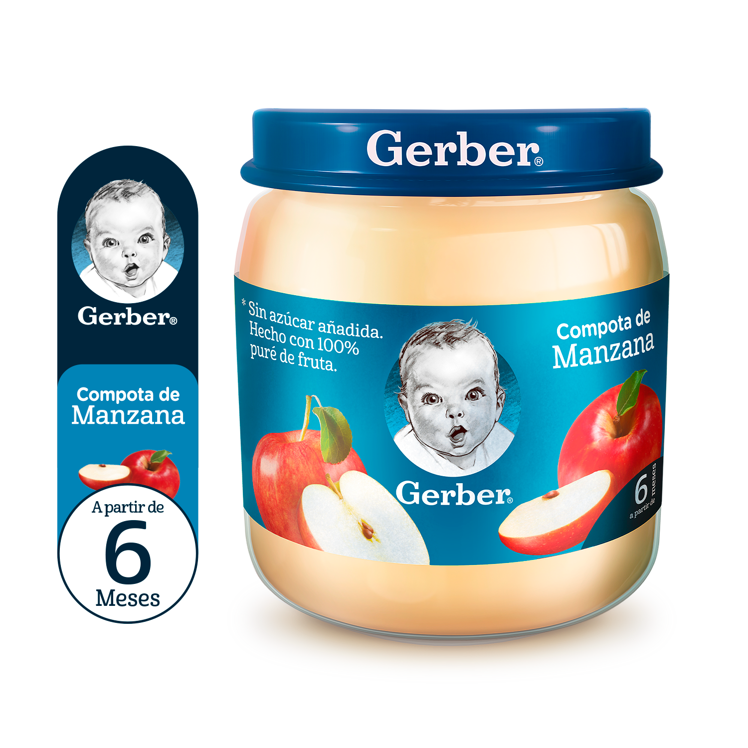 GERBER SABOR MANZANA FRASCO