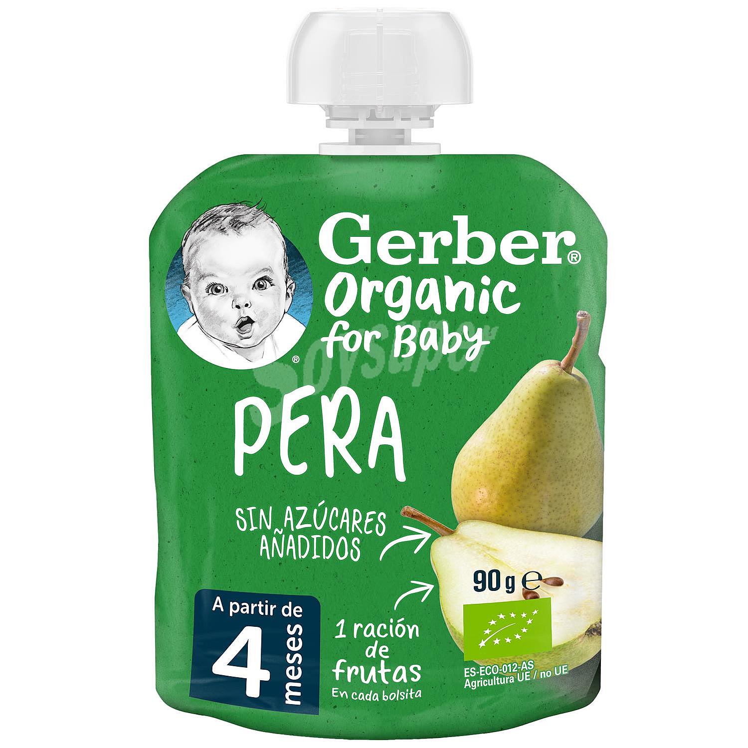 GERBER SABOR PERA BOLSA