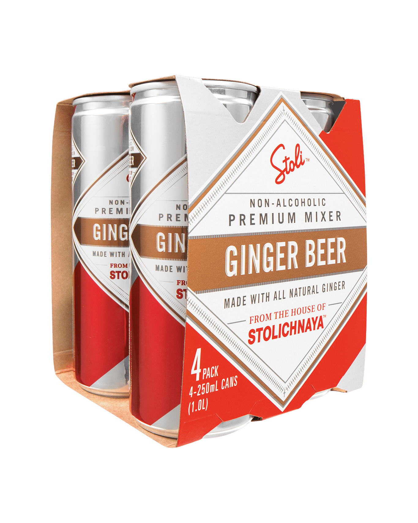 GINGER BEER STOLI 250ML