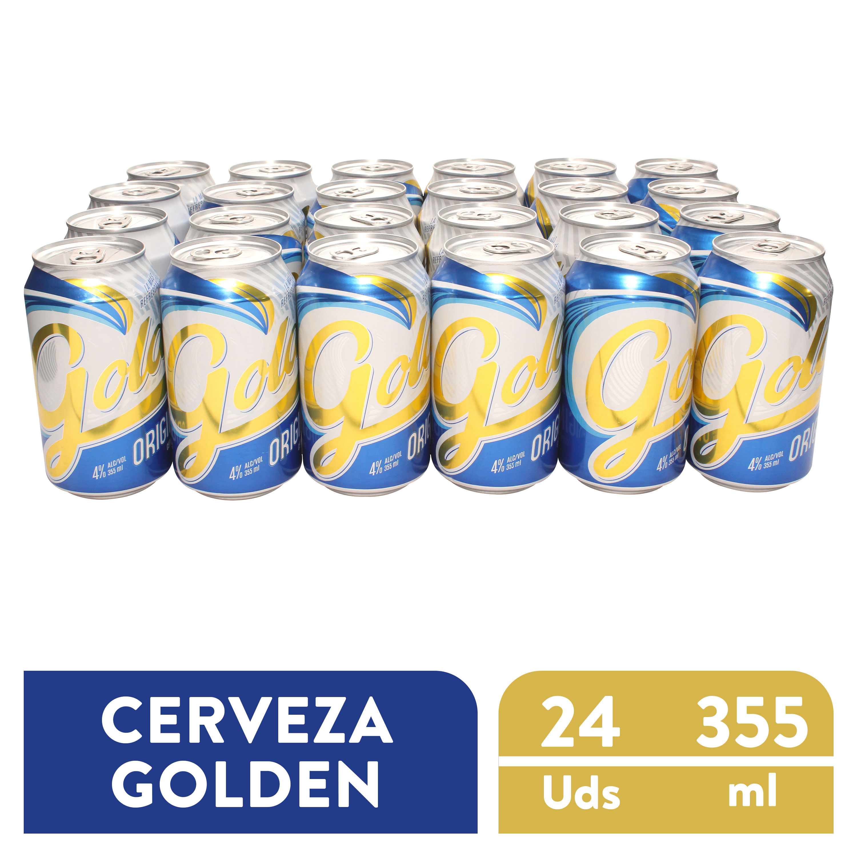 Golden 9.6 onza vidrio