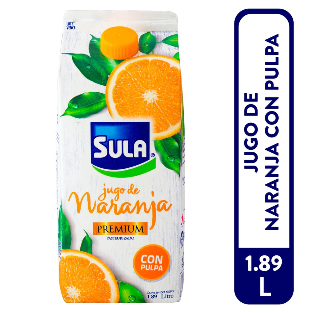 Jugop de Naranja Sula con Pulp