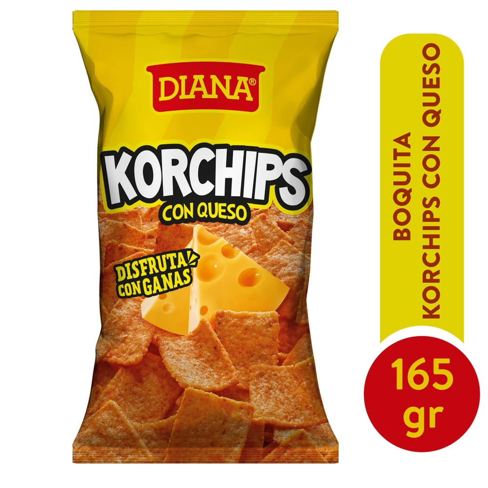 Korchips con Queso 165g