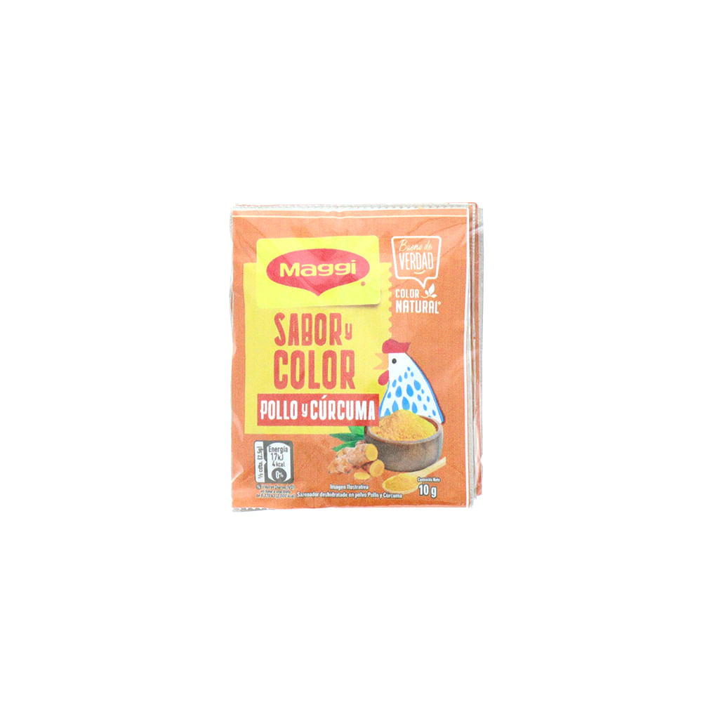 Maggi Pollo y Curcuma