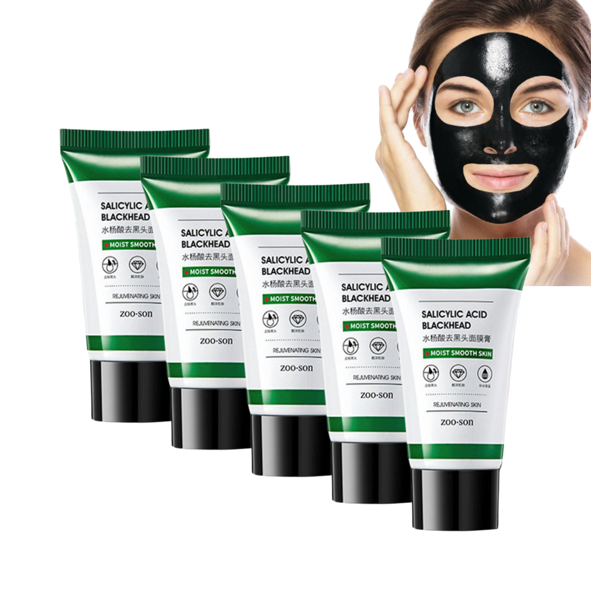 MASCARILLA NEGRA PARA NARIZ