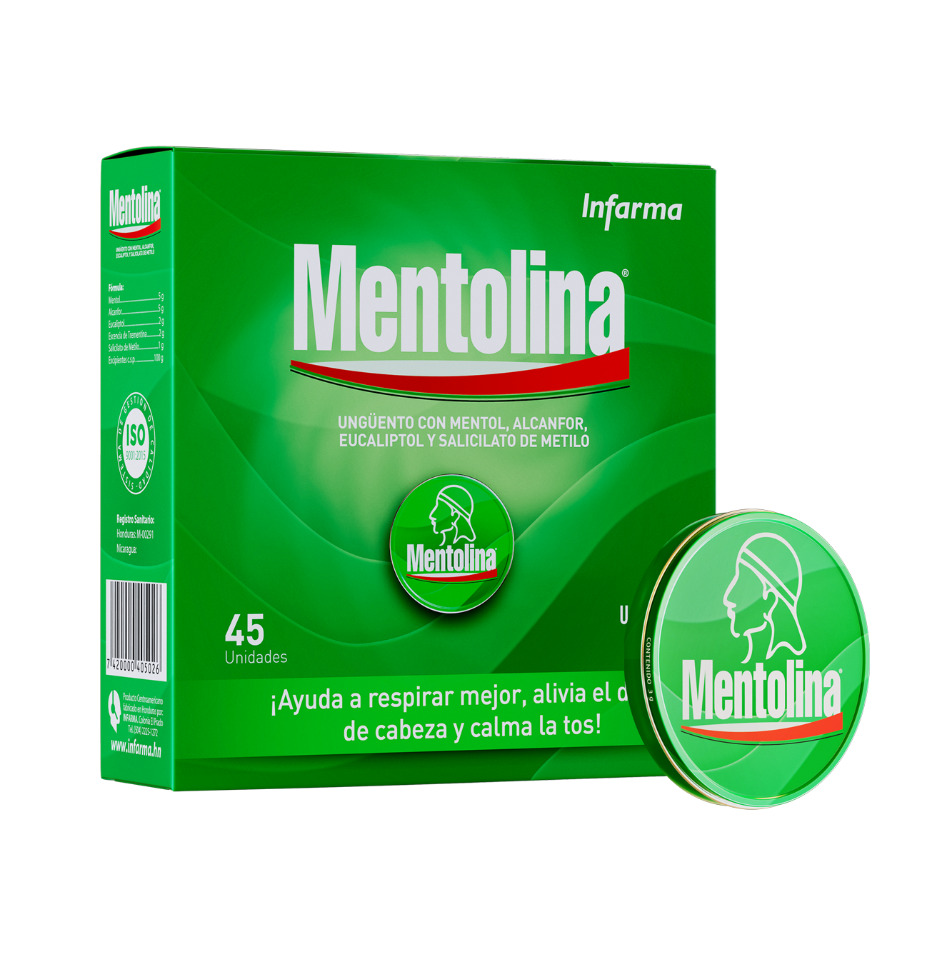 MENTOLINA PASTILLA DISPENSADOR