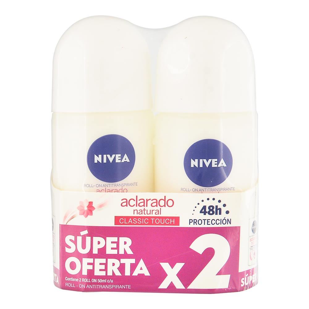 nivea 2pack deo roll calarante