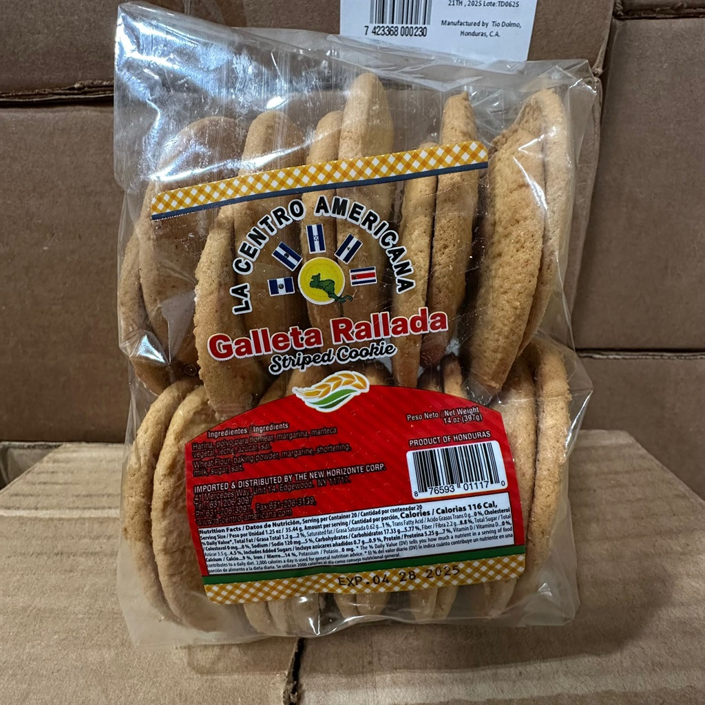 PAN GALLETA RAYADA