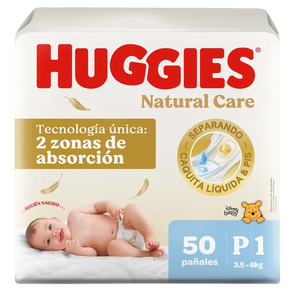 PAÑAL HUGGIES P 1