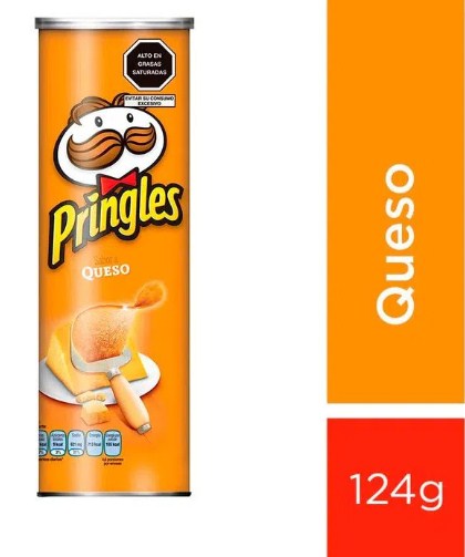 PRINGLES SABOR QUESO 124G