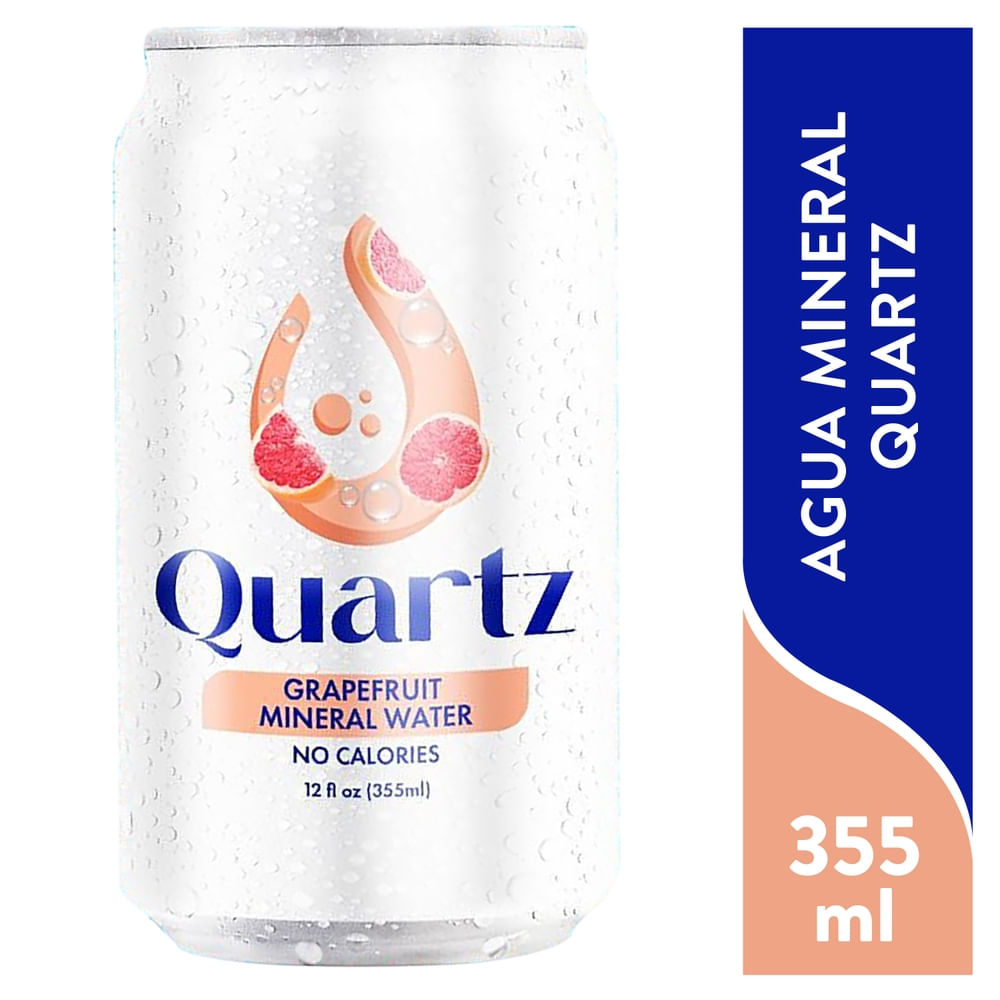 QUARTZ GRAPEFRUIT MINERAL WATE