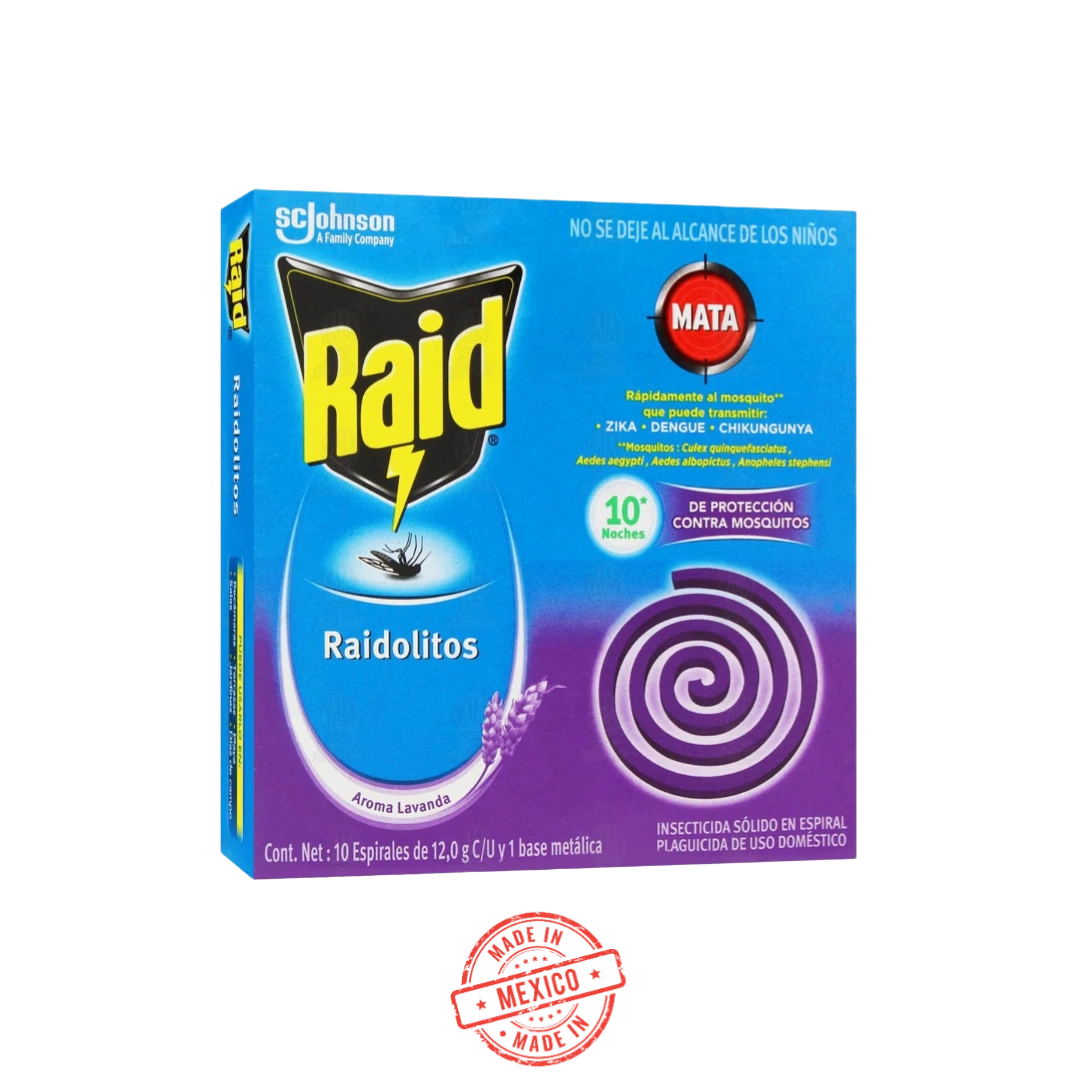 RAID ESPIRALES LAVANDA
