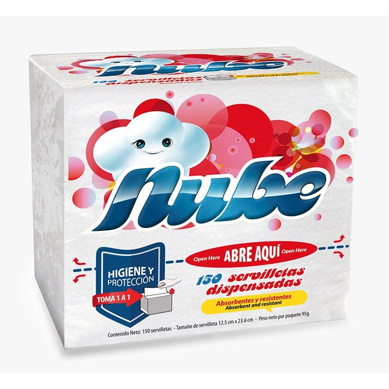SERVILLETAS NUBE BLANCA PAQUET