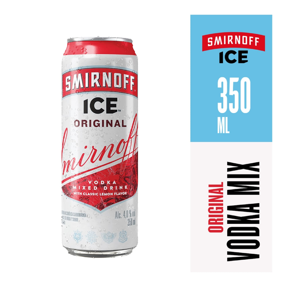 SMIRNOFF ICE ZERO ORIGINAL LAT