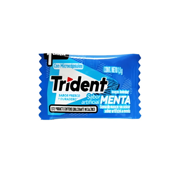 Trident goma 1s menta 1.5g