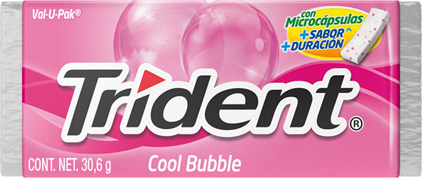 Trident goma cool bubble 30.6g