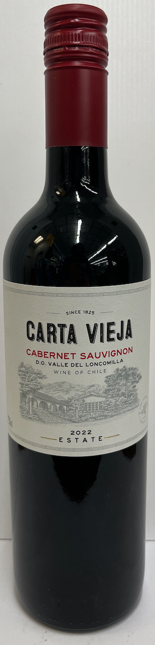 VINO CARTA VIEJA CARBENET SAUV
