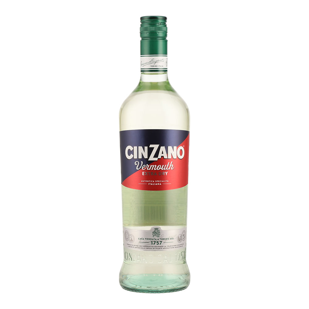 VINO CINZANO VERMOUTH DRY 750M
