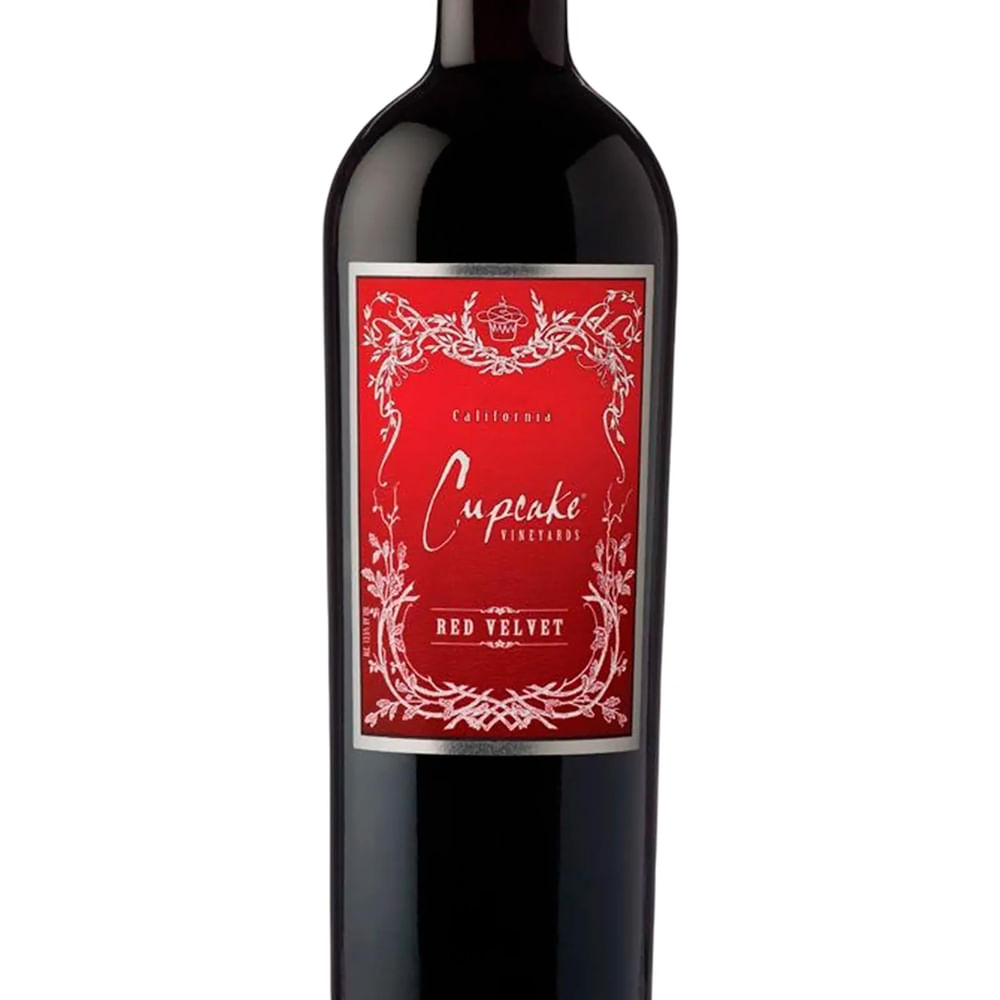 VINO CUPCAKE RED VELET 750ML