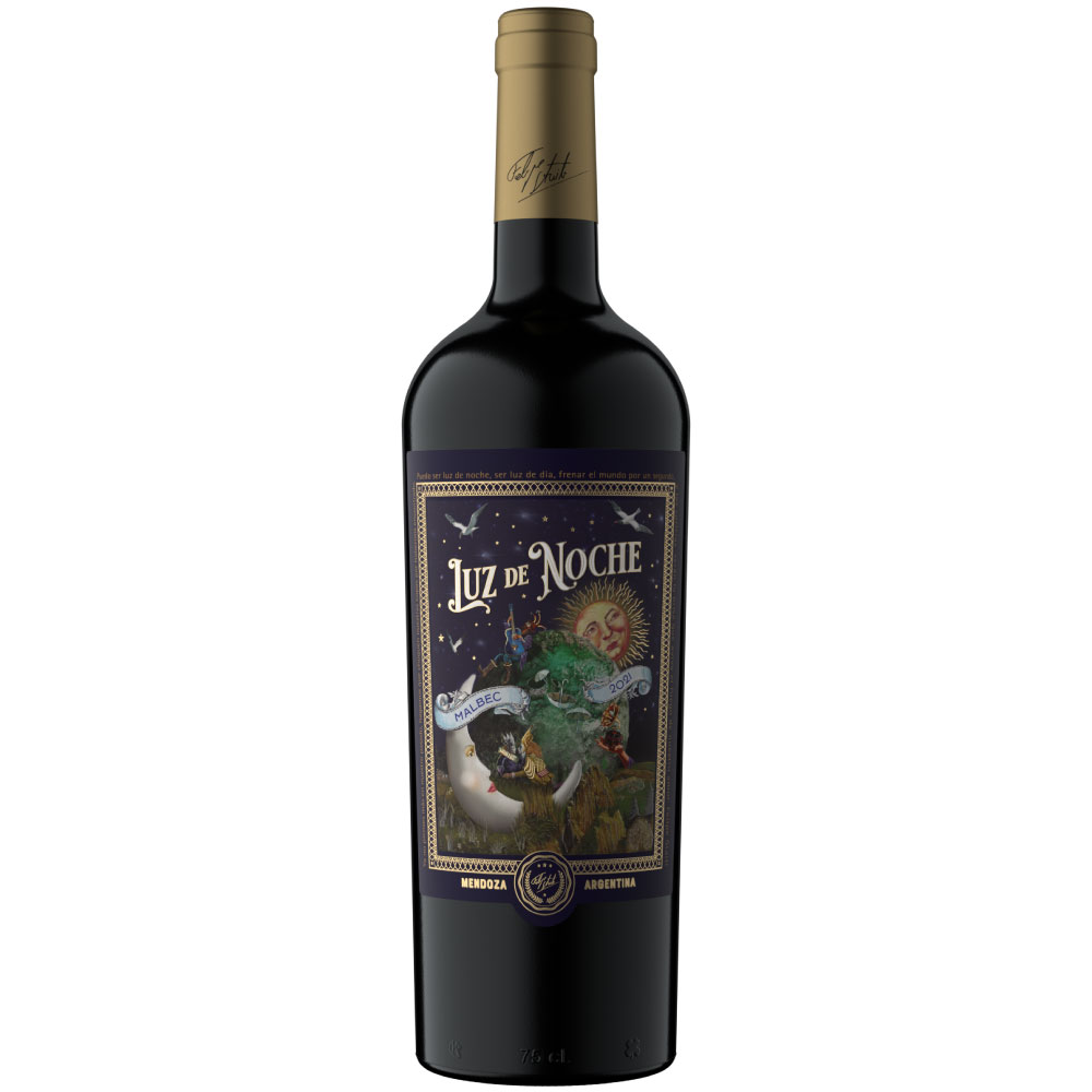 Vino Tinto Luz de Noche Malbec
